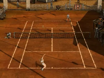 Outlaw Tennis screen shot game playing